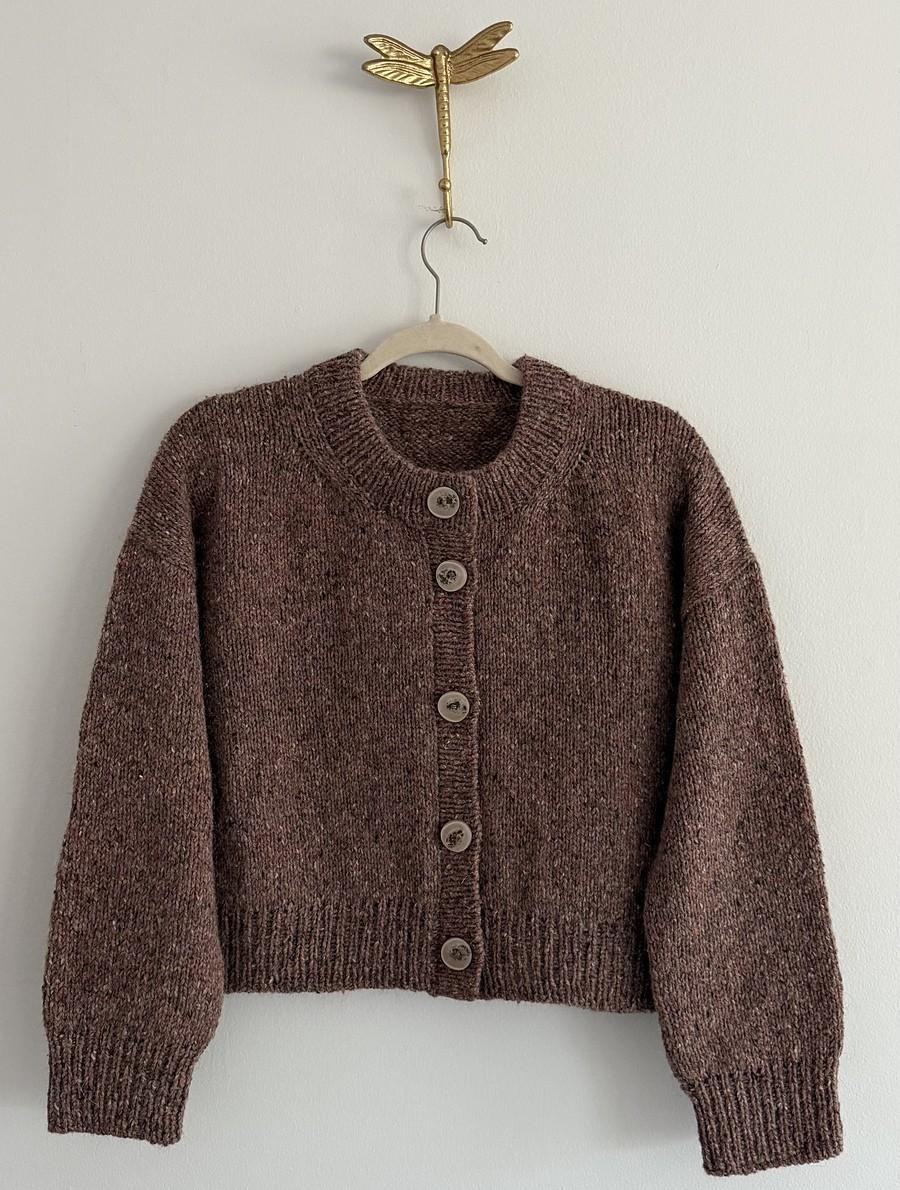 Модный кардиган спицами