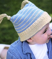 Вязание для малышей шапочки Pixie