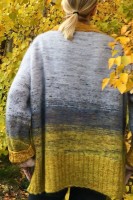 Вязаный оверсайз пуловер