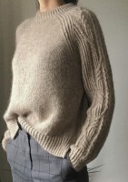 Пуловер-реглан спицами схемы и описание