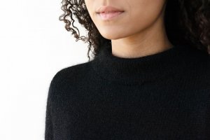 Как связать женский пуловер только лицевыми петлями