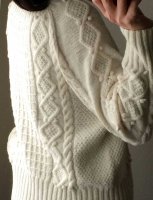 Описание вязания спицами пуловера Anton от японского дизайнера