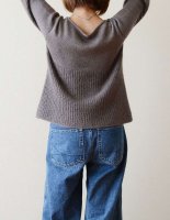 Описание вязания спицами пуловера для женщин 