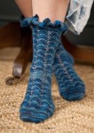 Вязание носков спицами Alda