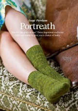 Вязание носков спицами Portreath