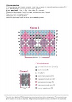 Схема вязания жилетки женской жаккардовым узором