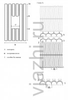 Схемы вязания на вилке