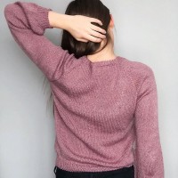 Пуловер регланом