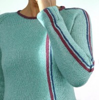 Пуловер с фото-МК