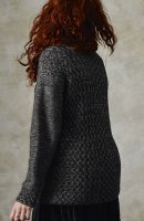 Пуловер с двойной планкой