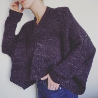 Пуловер - вид сбоку