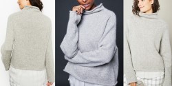 Модный пуловер без швов