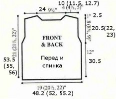 Женский топ выкройка