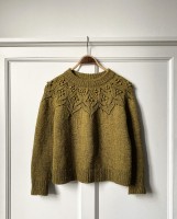 Пуловер спицами описание