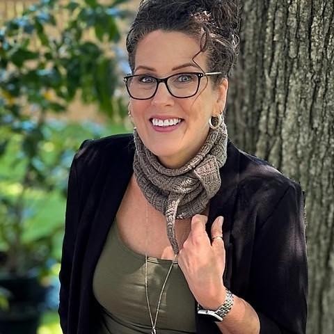 Вязаный бактус спицами