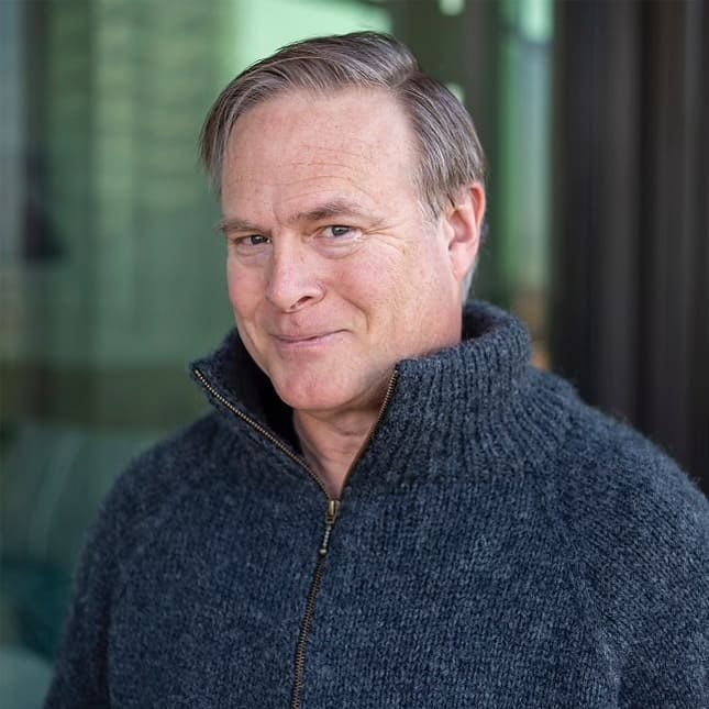 Мужской свитер спицами