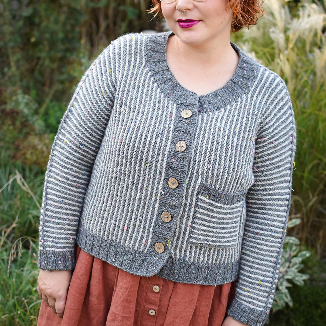 Вязаный поперёк кардиган Baseline Cardigan