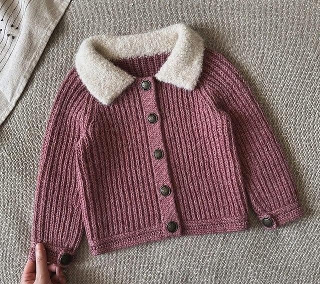 Детский жакет спицами