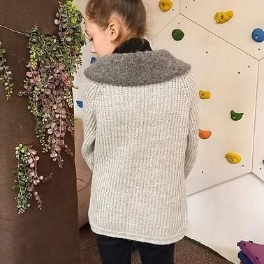 Детский жакет спицами