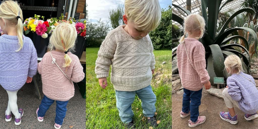 Вязаный детский пуловер Storm Sweater Junior