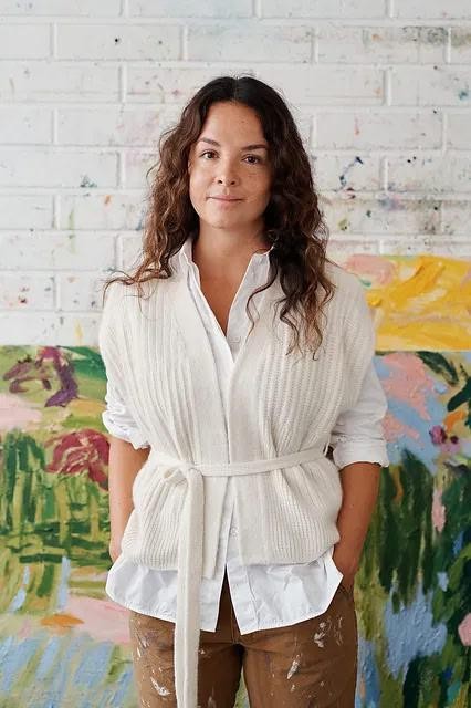 Вязаный жилет спицами