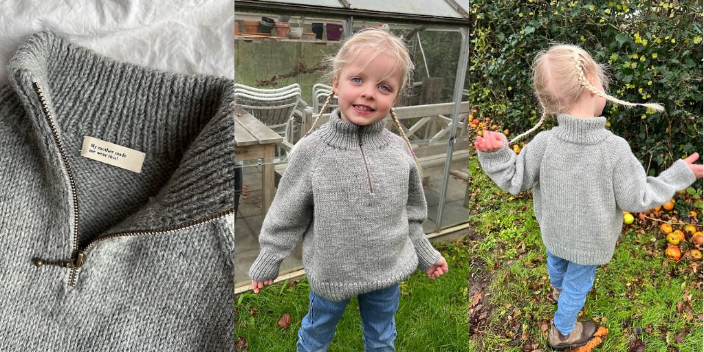 Детский свитер на молнии Zipper Light Junior