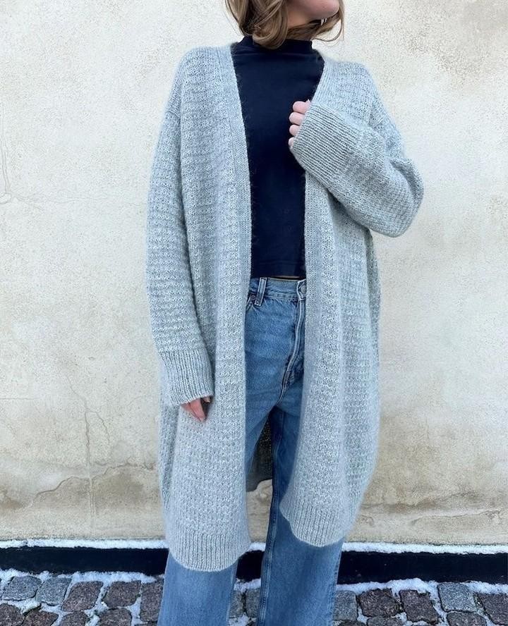 Модный кардиган спицами