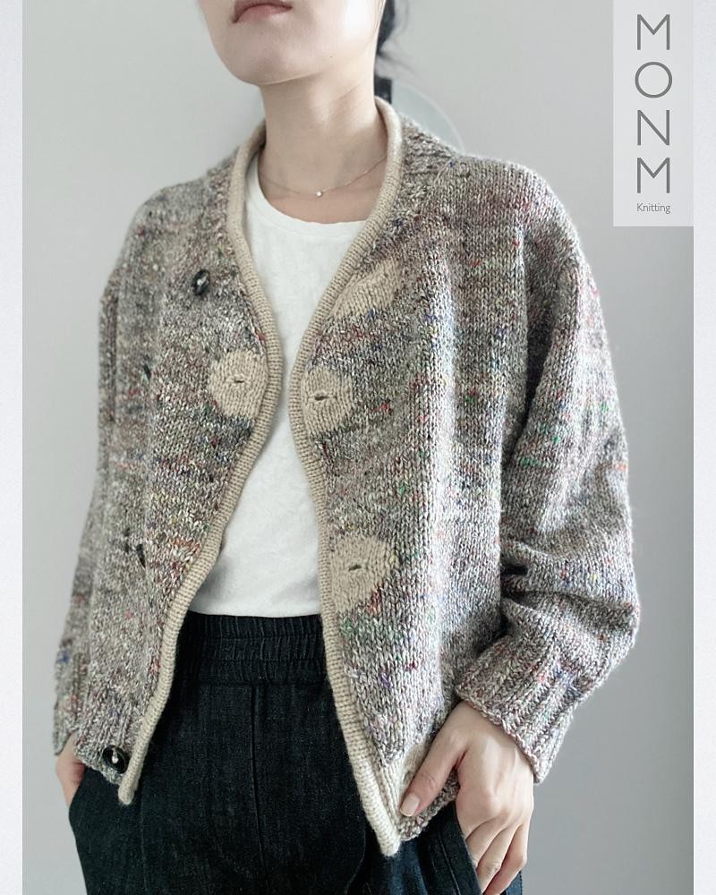 Эффектный кардиган спицами