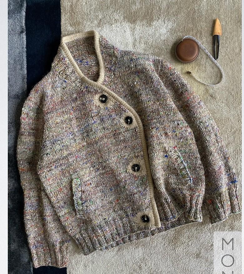 Эффектный кардиган спицами