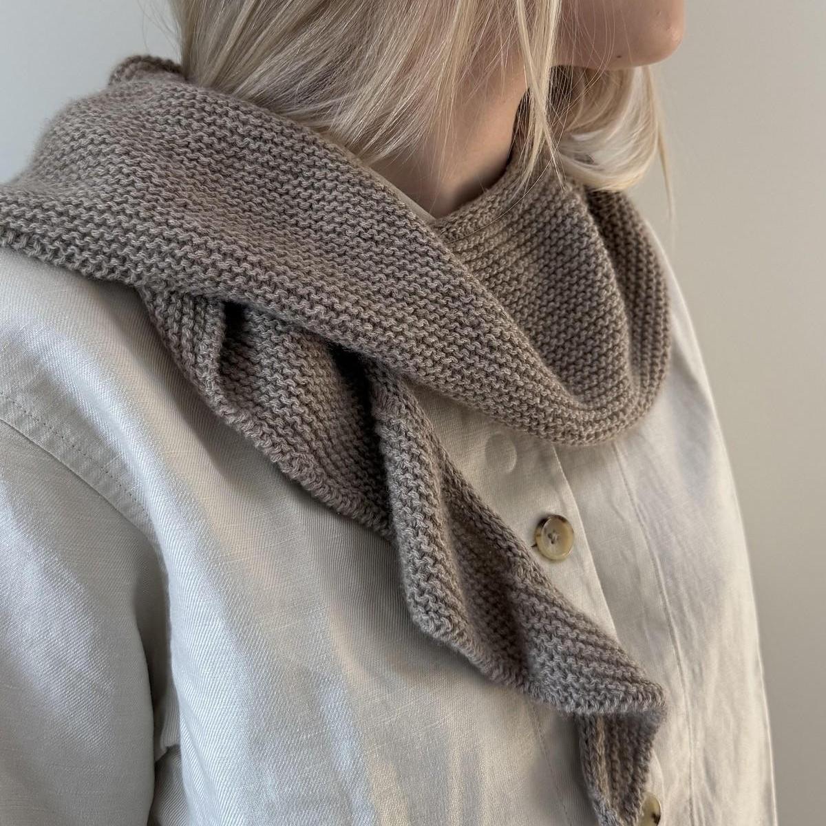 Элегантный узкий вязаный шарфик My Wave Scarf