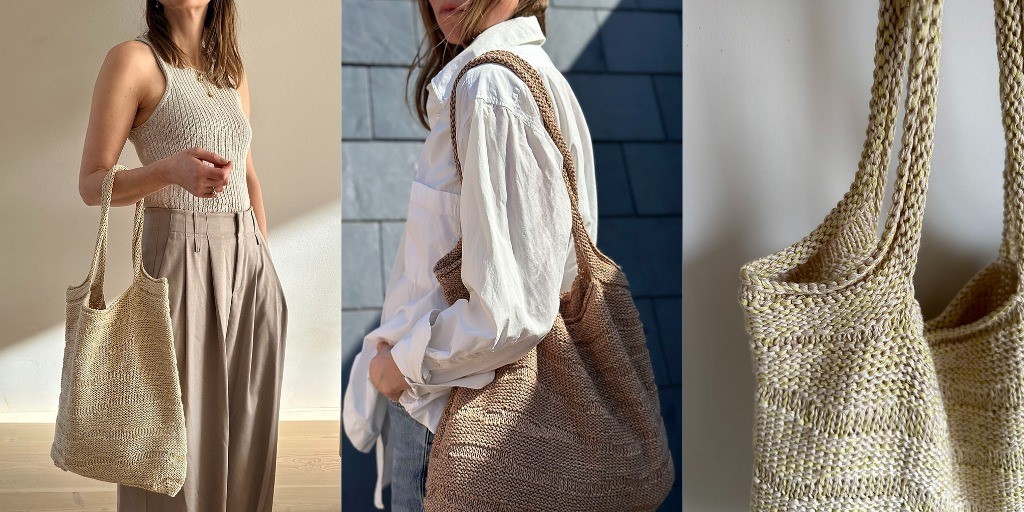 Стильная сумка спицами TIDE LOOP BAG