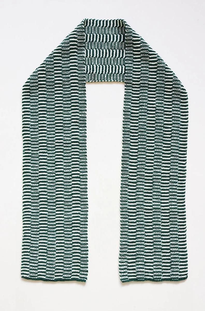 Шарф-унисекс спицами