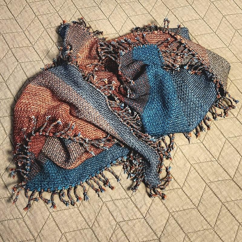Текстурный платок-унисекс