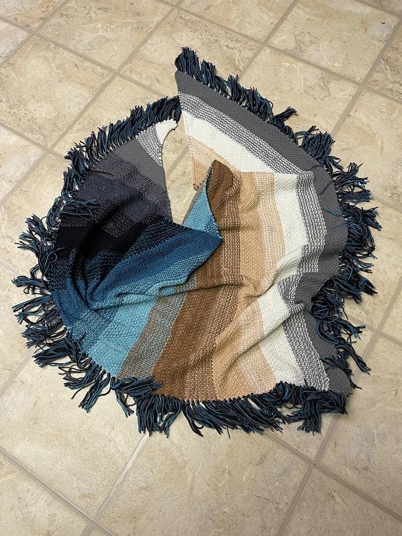 Текстурный платок-унисекс