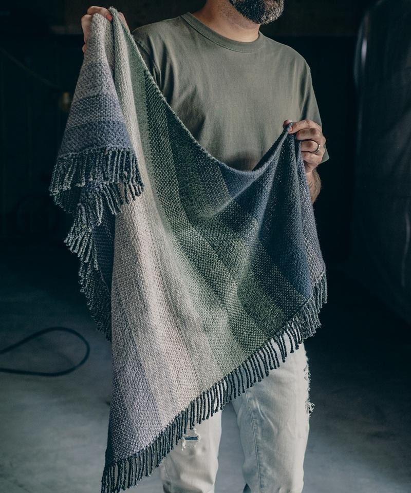 Текстурный платок-унисекс