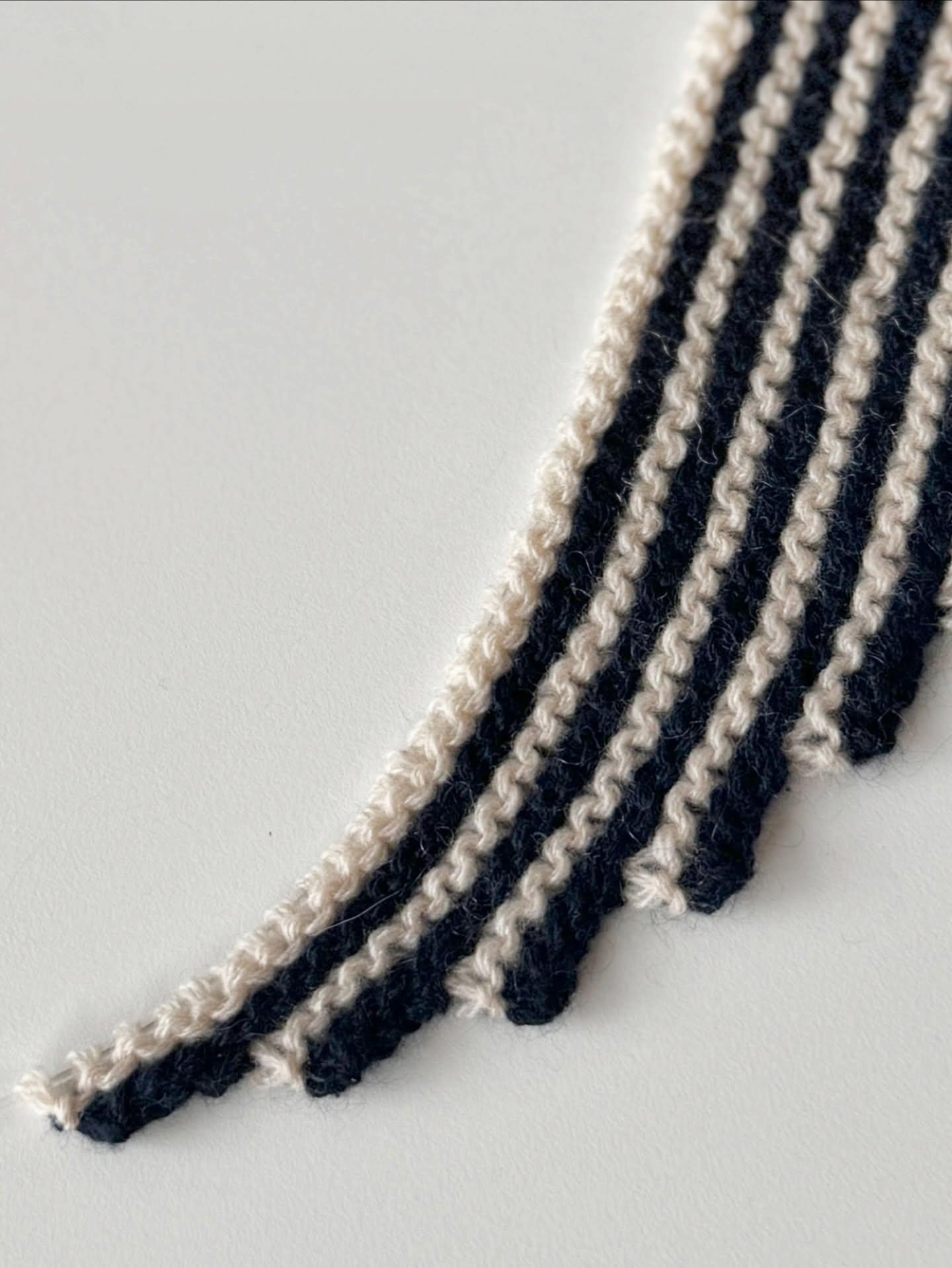 Кашемировый шарфик спицами