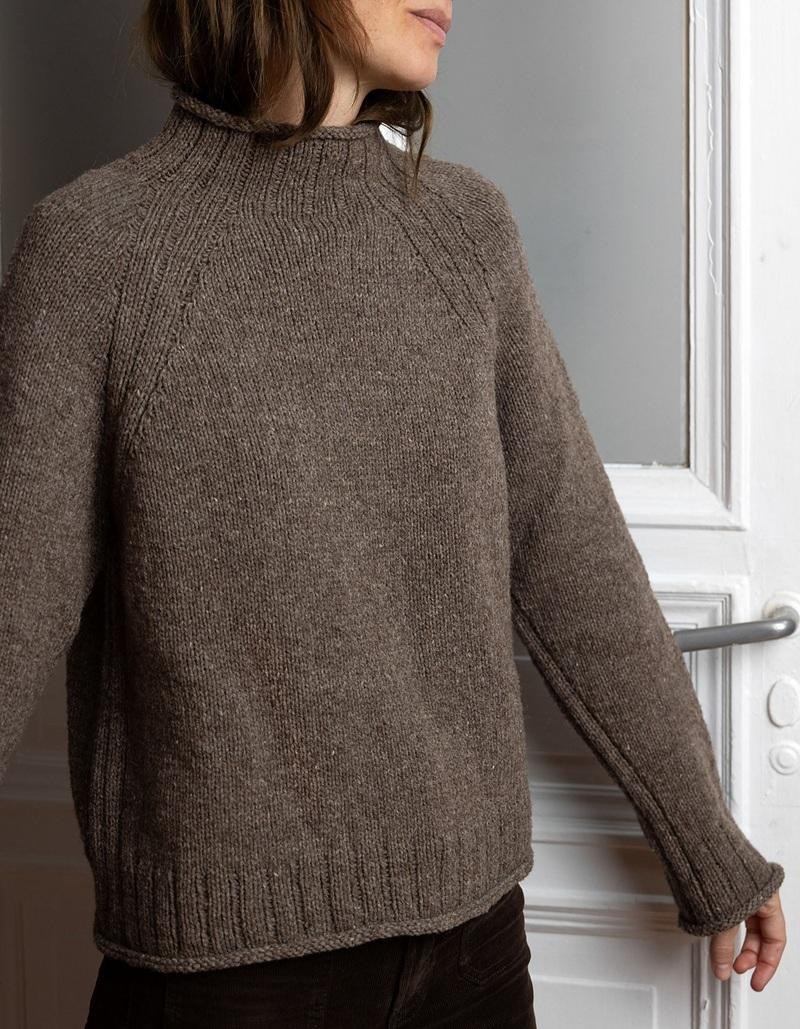 Свитер-унисекс спицами