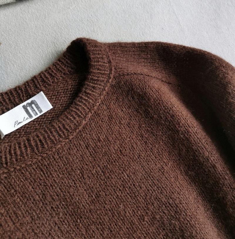 Элегантный свитер спицами