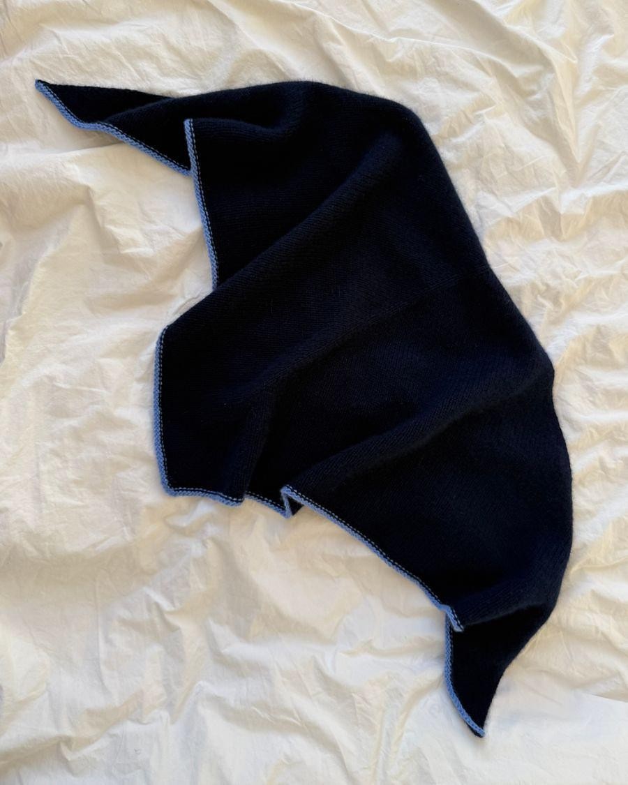 Кашемировый шарф спицами