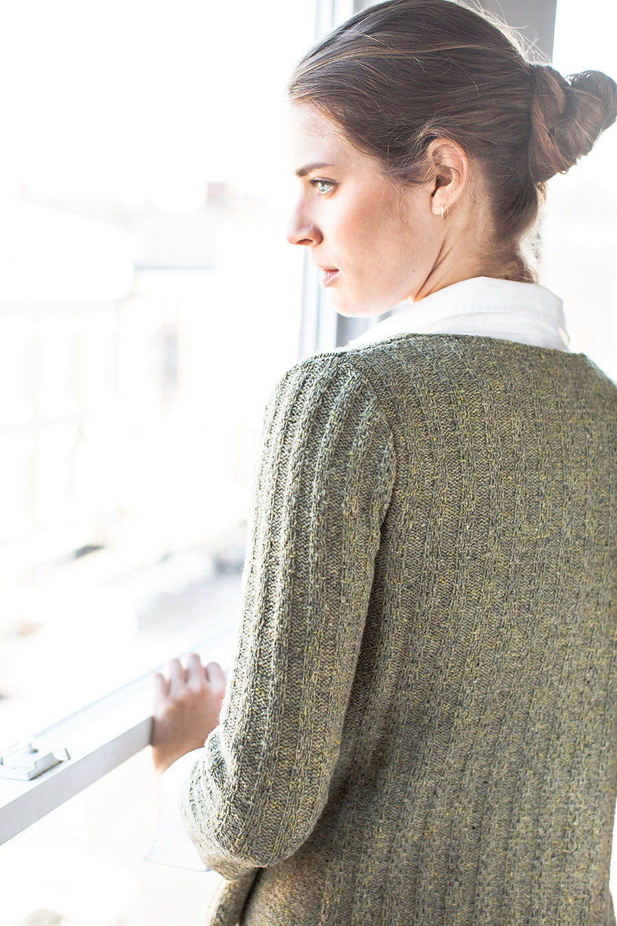 Кардиган спицами Clayton