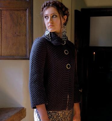 Вязание жакета Gild, Enchanted