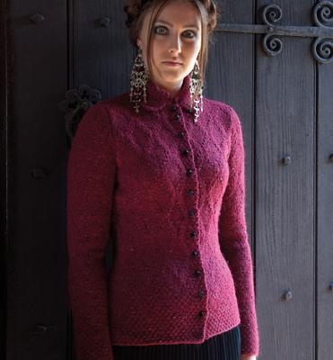 Вязание жакета полуприлегающего силуэта Tempt, Enchanted