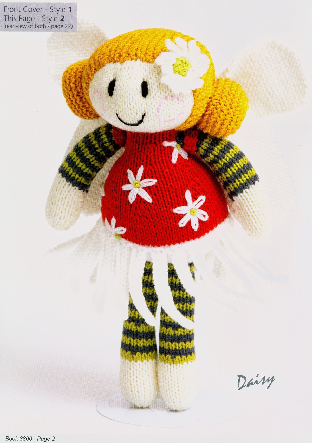 Вязание игрушки Daisy