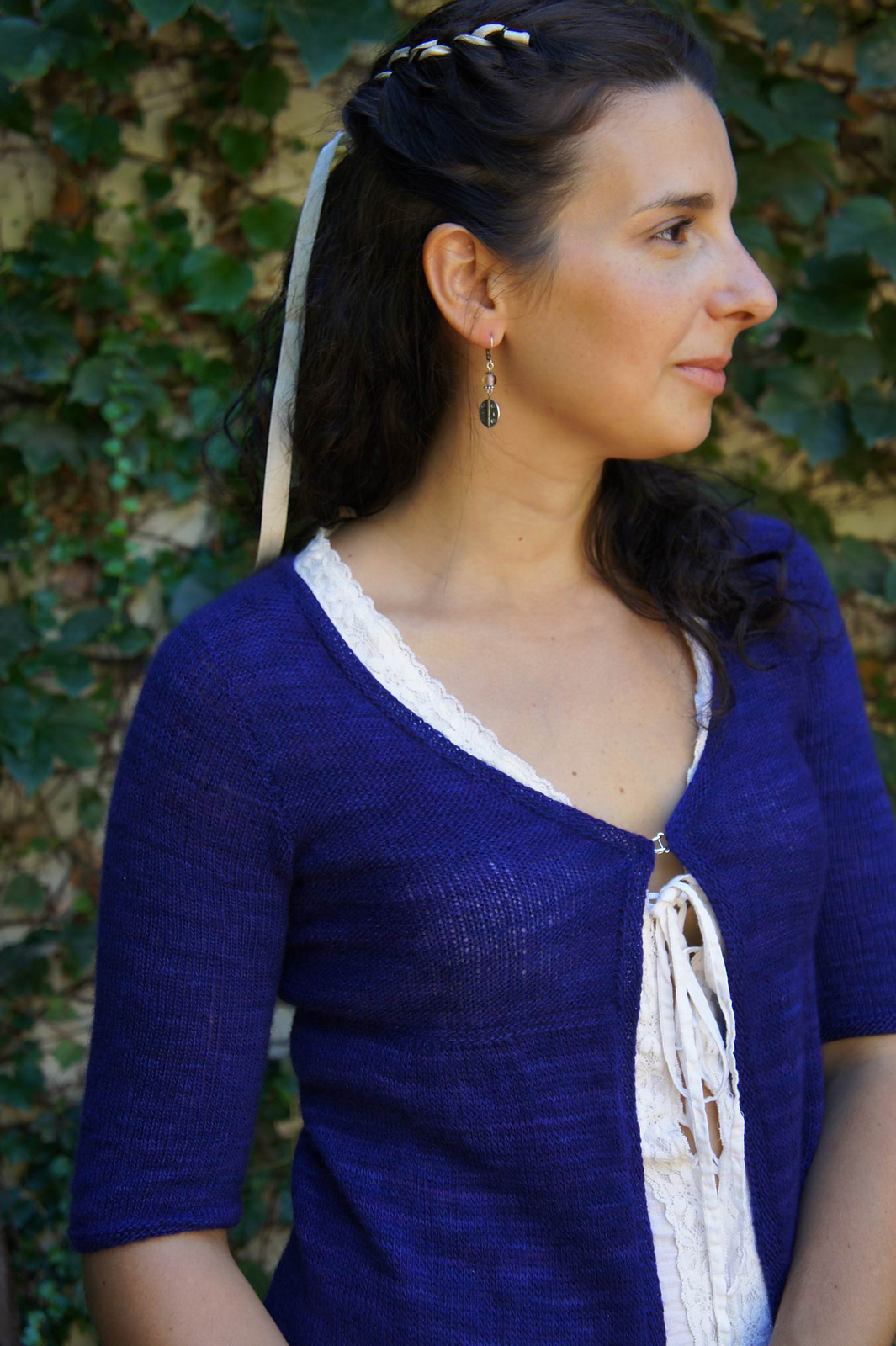 Женский жакет спицами