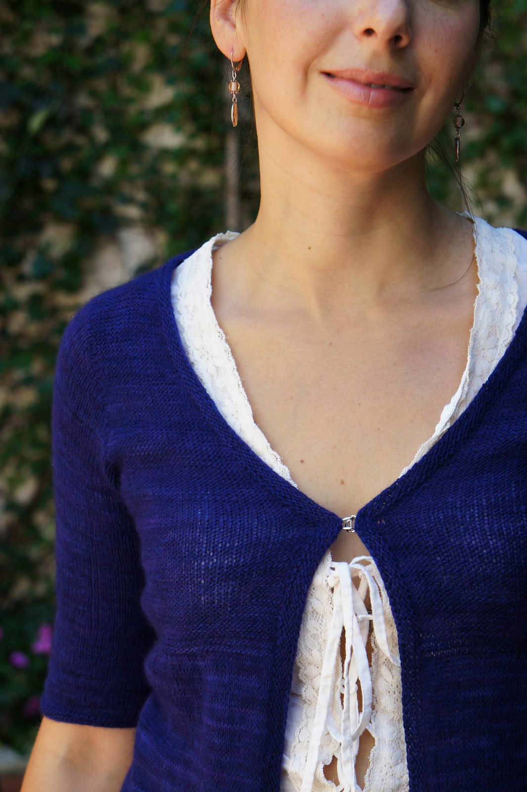 Женский жакет спицами 