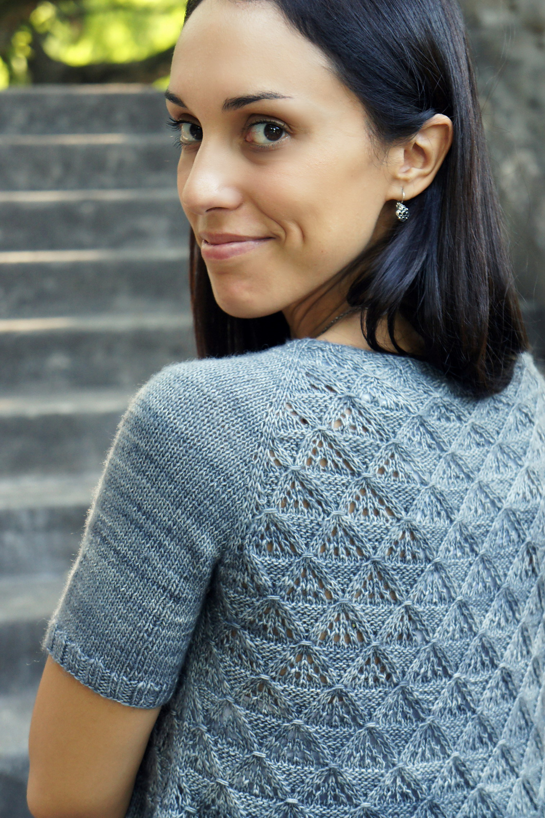 Кардиган спицами описание