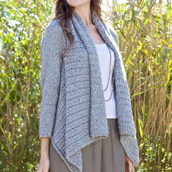 Вязание жакета Pampero, Norah Gaughan, Berroco Vol. 10