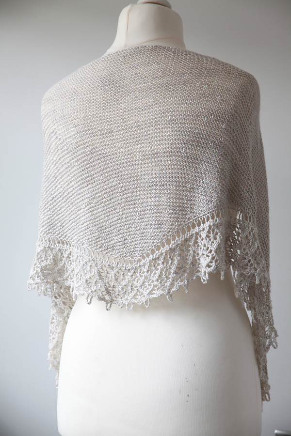 Шаль Pearls of Dew Shawl
