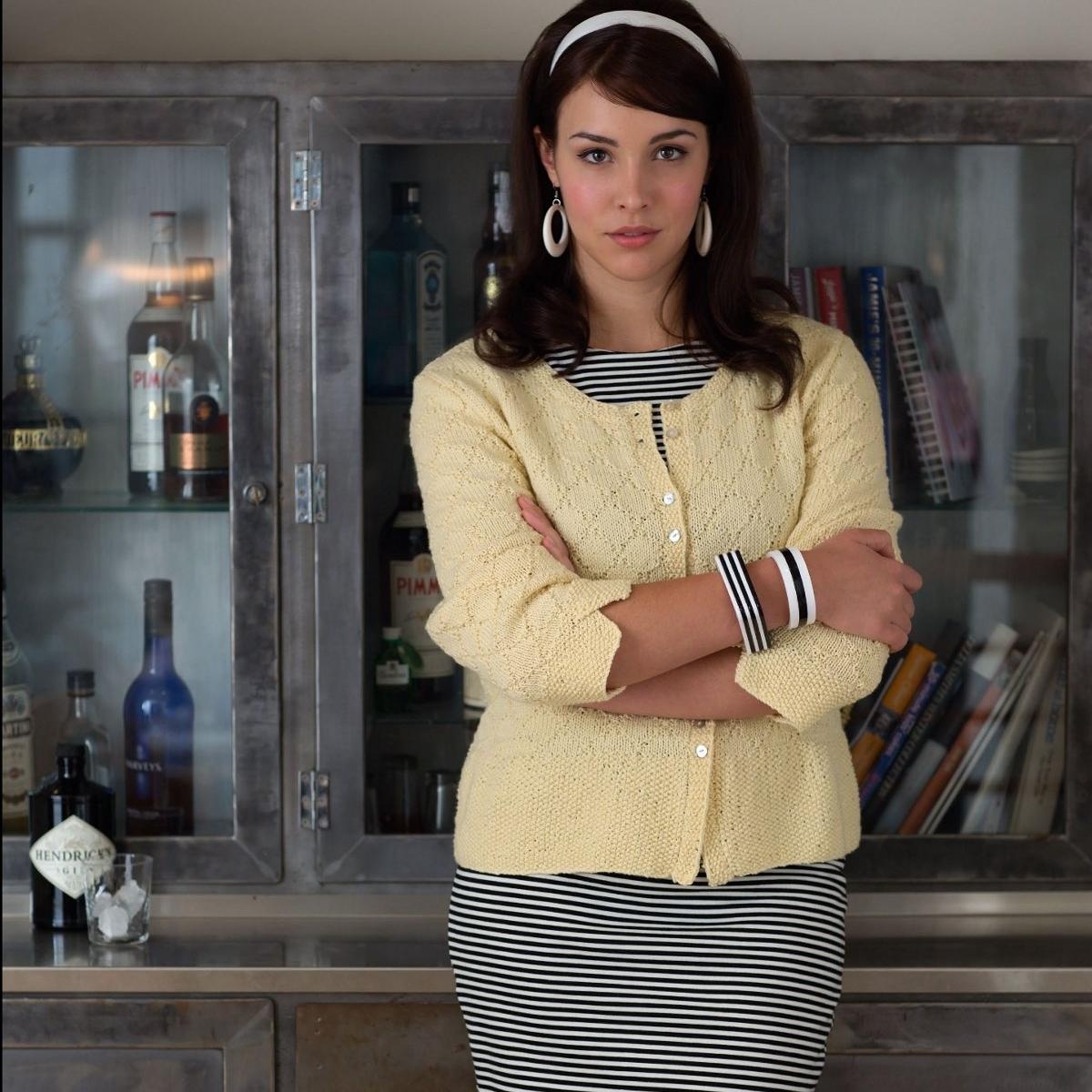 Вязание жакета Mamie