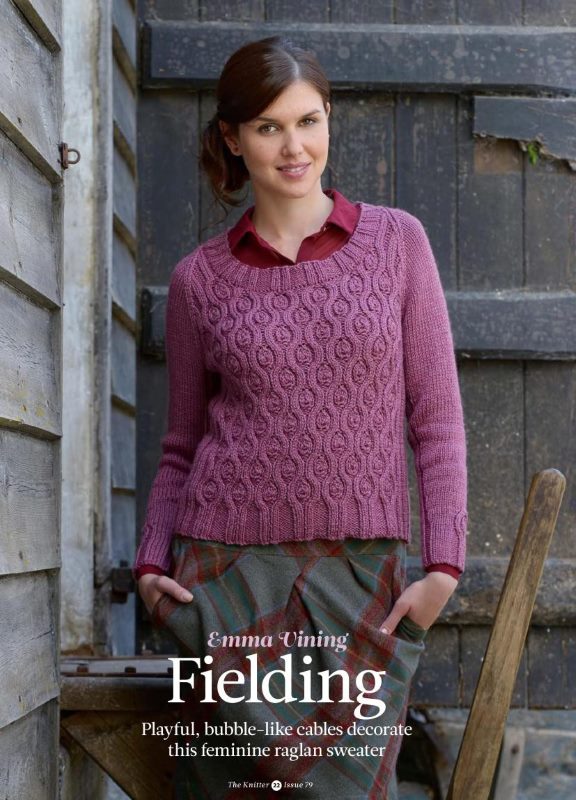 Вязание джемпера FIELDING